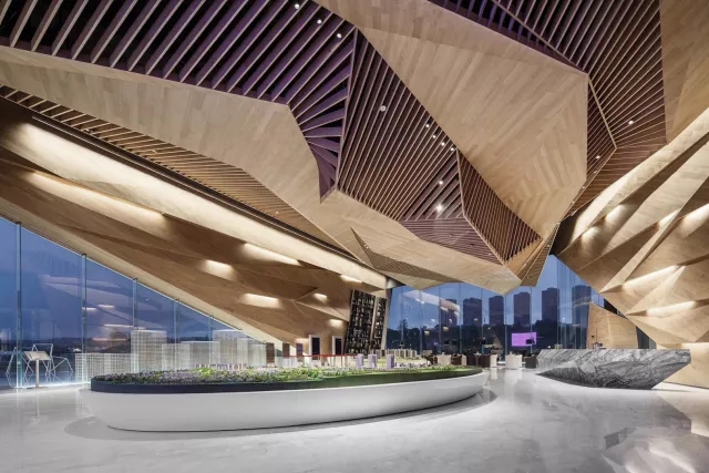 主展厅室内空间，1xBet官网建筑设计